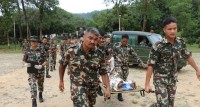रसुवा बाढीः सेनाद्वारा १७७ जनाको उद्धार
