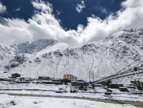 चीनसँगको सीमा जोड्ने सिमकोट–हिल्सा सडकखण्डमा जमेको हिउँ पन्छाउन सुरु 