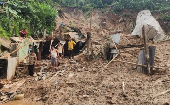 रसुवाको बाढी धादिङ प्रवेश, सतर्क रहन आग्रह