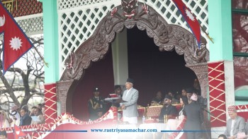 गणतन्त्र राष्ट्र निर्माण एक महान प्रेरणा र अभिभारा हो : राष्ट्रपति पौडेल