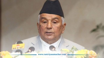 संघीय संसद्का दुवै सदनको संयुक्त बैठकमा राष्ट्रपतिले सम्बोधन गर्ने