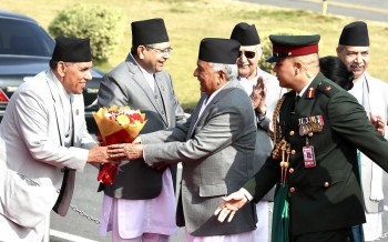 कोप- २९ मा सहभागी भएर राष्ट्रपति पौडेल स्वदेश फिर्ता