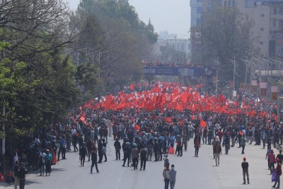 राजधानीमा गणतन्त्र पक्षधरको र्‍याली 