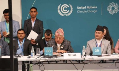 जलवायु परिवर्तन विश्वको चुनौती भएकोले सामना गर्न साझा बुझाइ र प्रयास जरुरीः राष्ट्रपति पौडेल