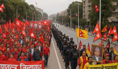 आज दुई प्रकारका प्रदर्शन : सुरुमा एमालेको, अनि पूर्वराजा ज्ञानेन्द्र पक्षधरको