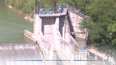 सिप्रिङ खोला जलविद्युत आयोजनाको उत्पादन बन्द