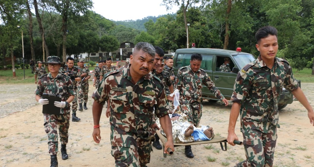 रसुवा बाढीः सेनाद्वारा १७७ जनाको उद्धार