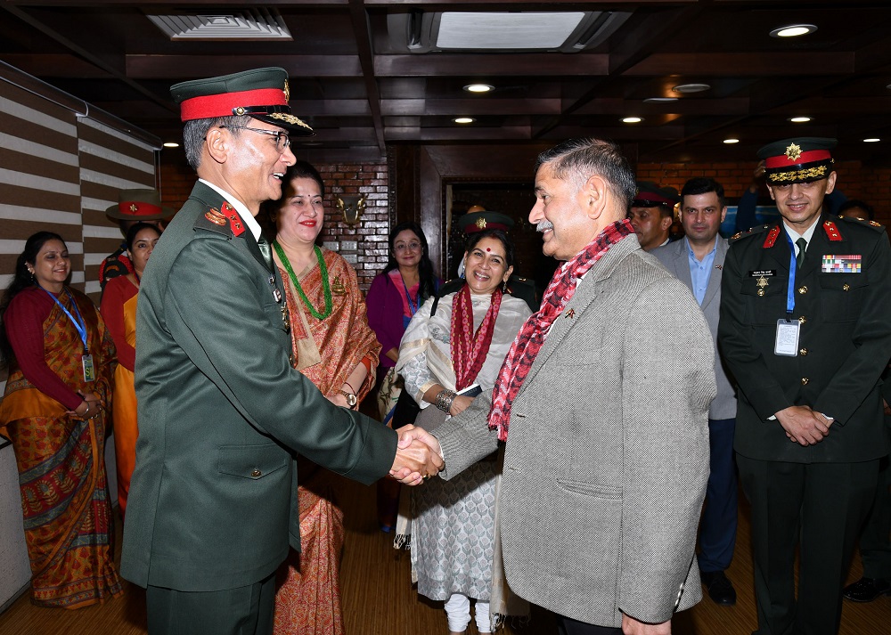 पाँच दिने नेपाल भ्रमण पूरा गरी इन्डियन स्थल सेनाध्यक्ष द्विवेदी स्वदेश फिर्ता