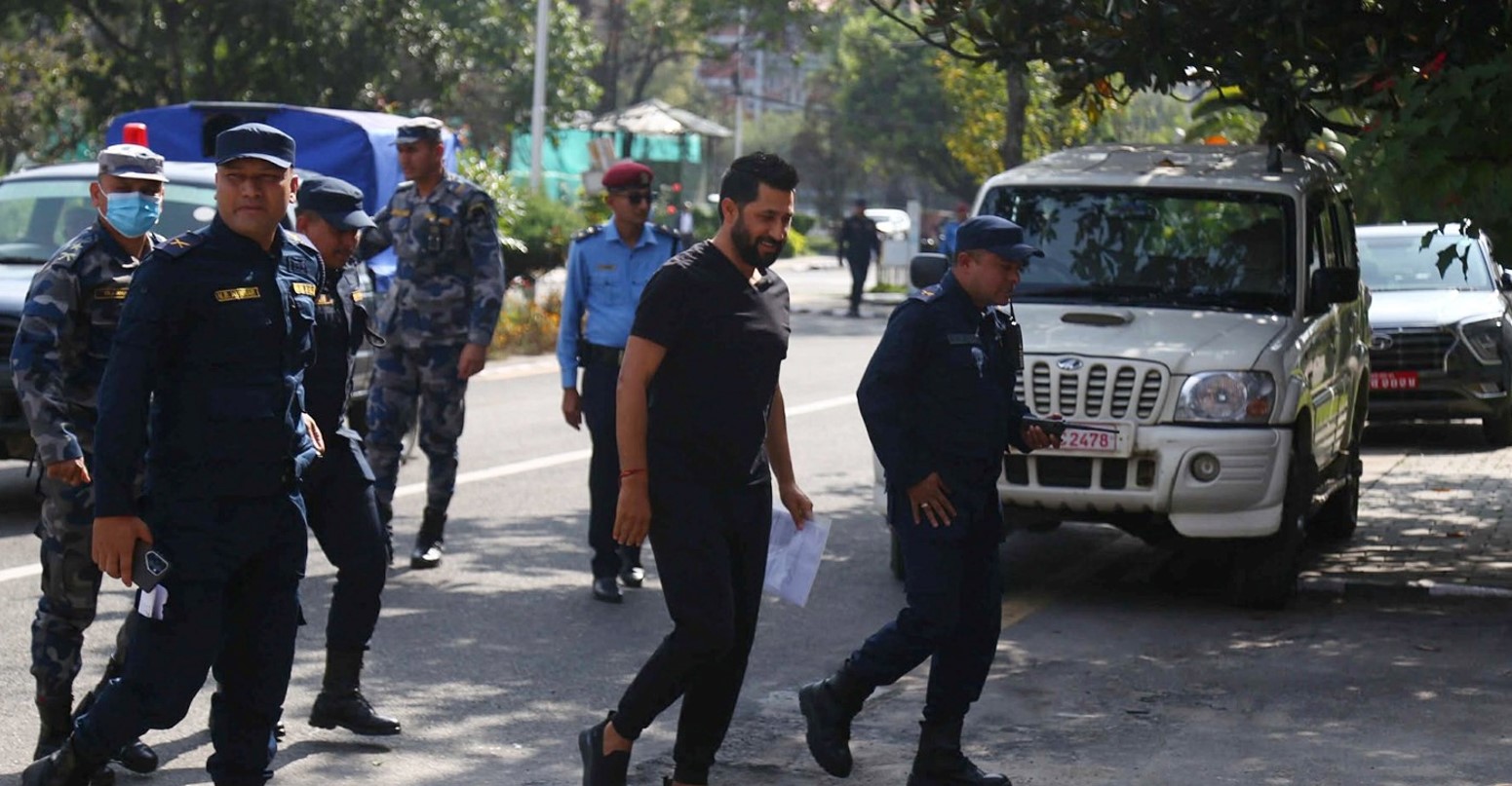 रवि लामिछाने वयानका लागि सिंहदरबारमा