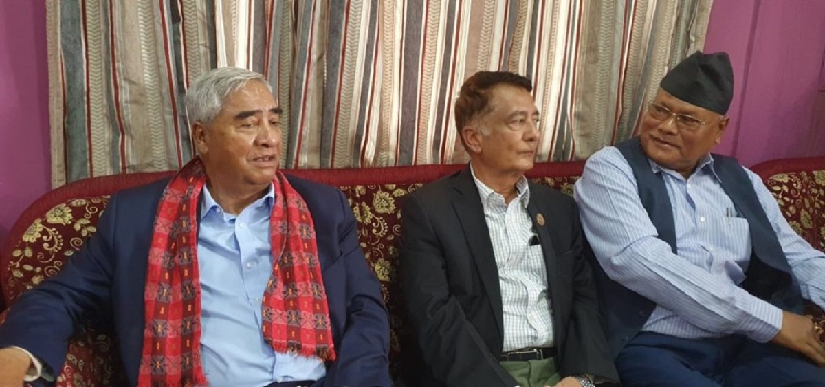 पूर्वराष्ट्रपति विद्यादेवी भण्डारीलाई राजनीतिमा आउन संविधानले रोक्दैन : शेरबहादुर देउवा