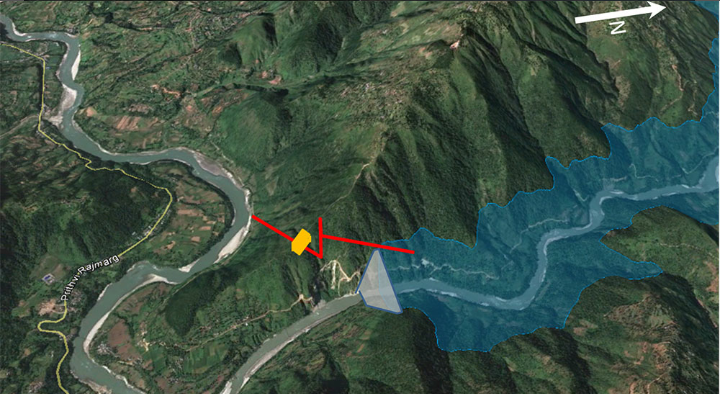 बूढीगण्डकी डुबान क्षेत्र वरपर चक्रपथ निर्माण शुरु
