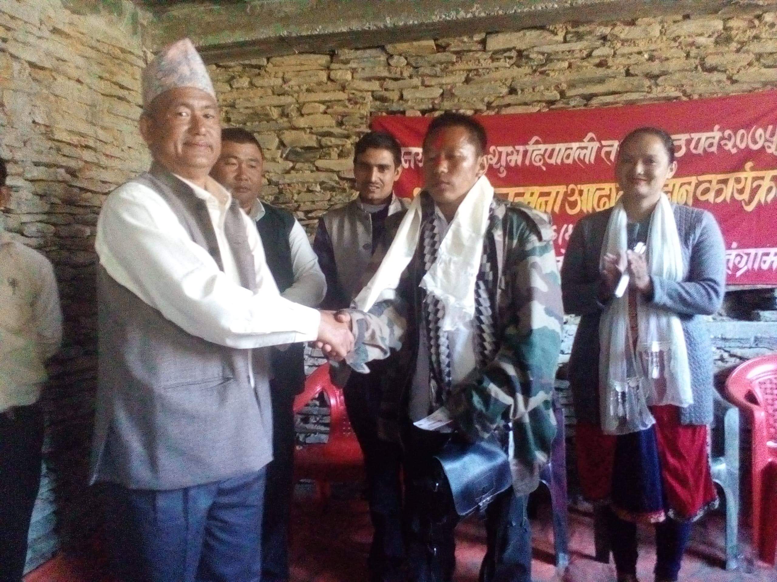 राष्ट्रिय जनमोर्चा काठेखोलाको शुभकामना आदान–प्रदान कार्यक्रम सम्पन्न