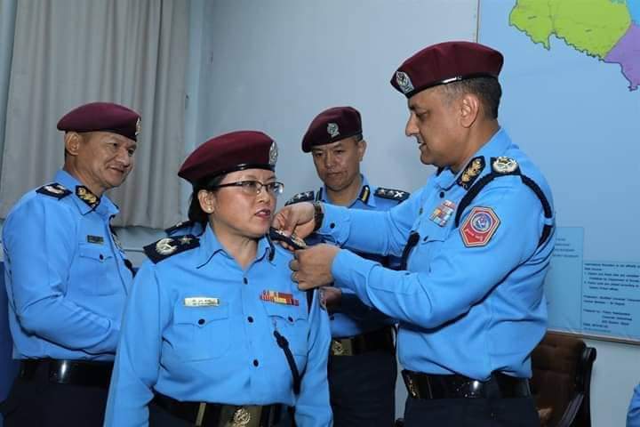 डा. दुर्गा थापा पहिलो महिला एआइजी