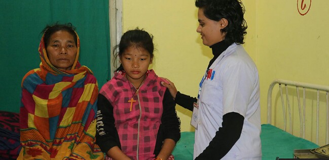 बाह्र वर्षीया गर्भवती