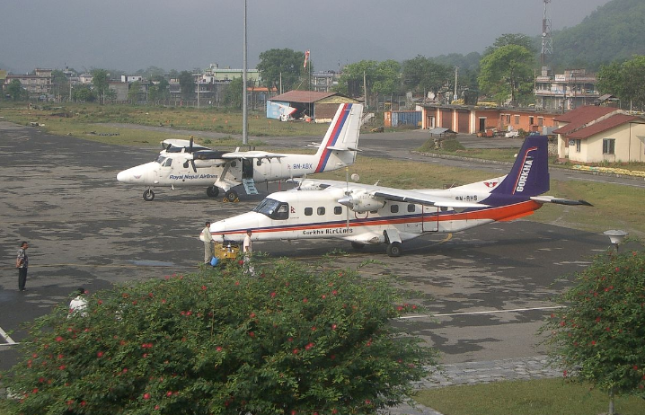लुक्ला जत्तिकै उच्च जोखिममा भरतपुर विमानस्थल