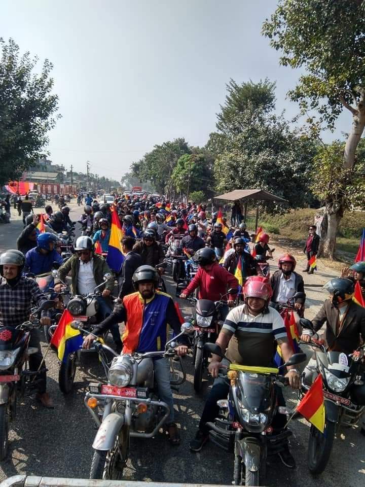 झापामा हिन्दु राष्ट्र पुनर्स्थापना जागरण सभाको तयारी पुरा