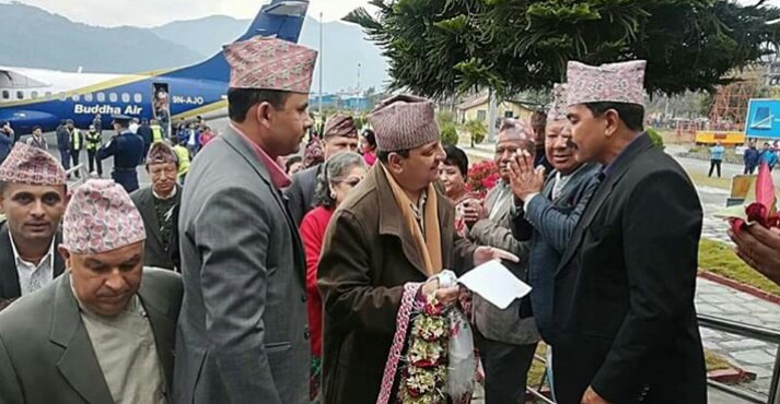 पोखरामा राजाको स्वागतसँगै गणतन्त्र विरोधी नारा