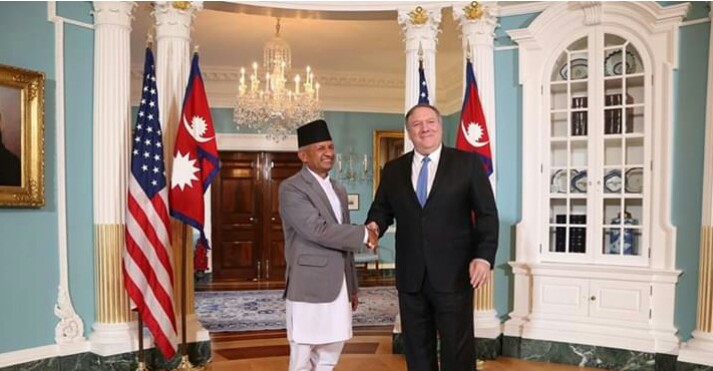 नेपाल—अमेरिकाबीच बलियो साझेदारी गर्ने प्रतिबद्धता
