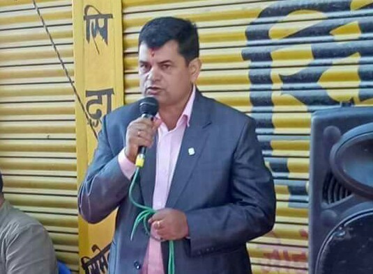 नागार्जुन न.पा वडा ५ का अध्यक्ष महेश रिमालले नगरको सुविधा नलिने