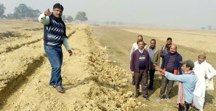 दशगजा मिचेर भारतीय पक्षद्वारा सडक निर्माण