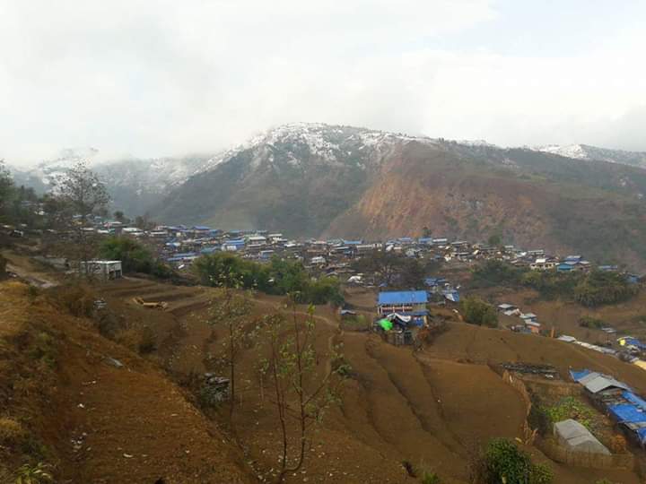 उत्तरी गोरखामा भारी हिमपात