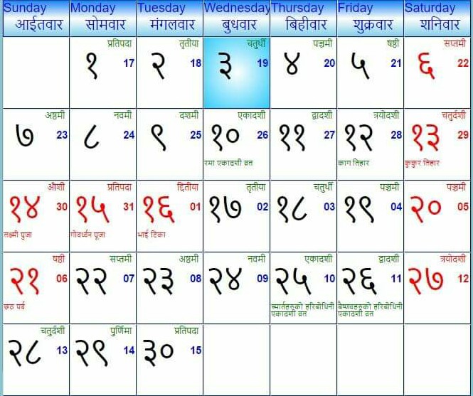 विसं २०७६ का पात्रो माघ १५ सम्म प्रकाशन हुने