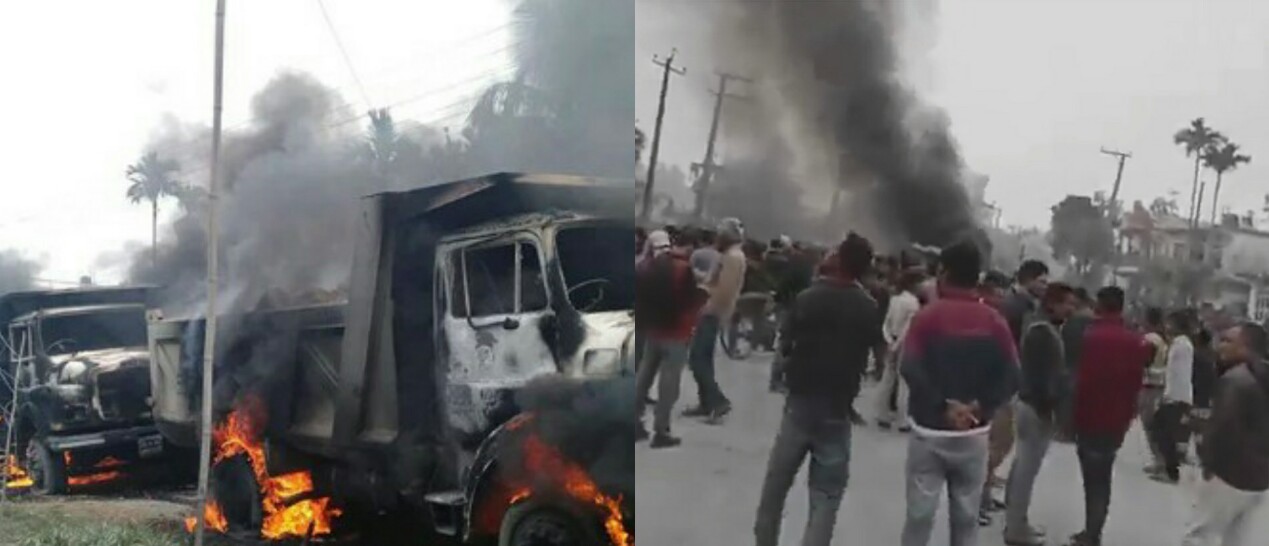 विराटनगर दुर्घटनाका कारण स्थिति तनावपूर्ण