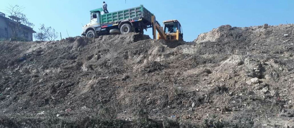 ललितपुरमा सार्वजनिक जग्गा अतिक्रमण हुँदै