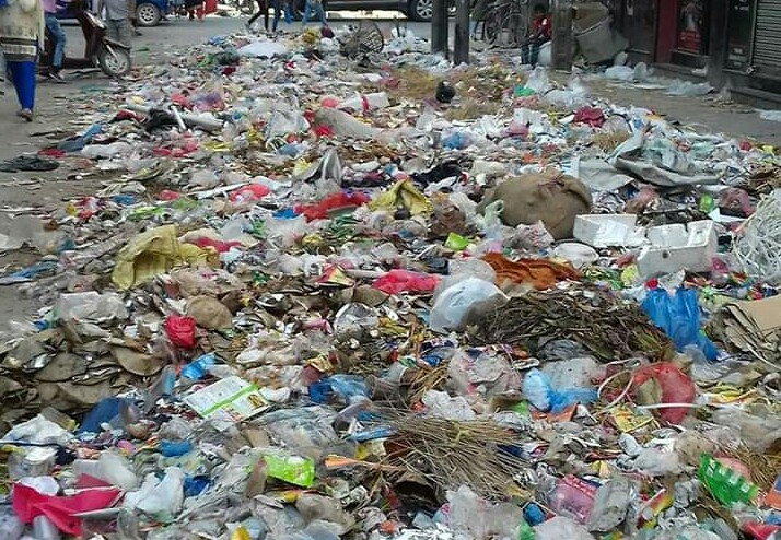 काठमाडाैंमै पाँच वर्षदेखि फोहोर उठेन