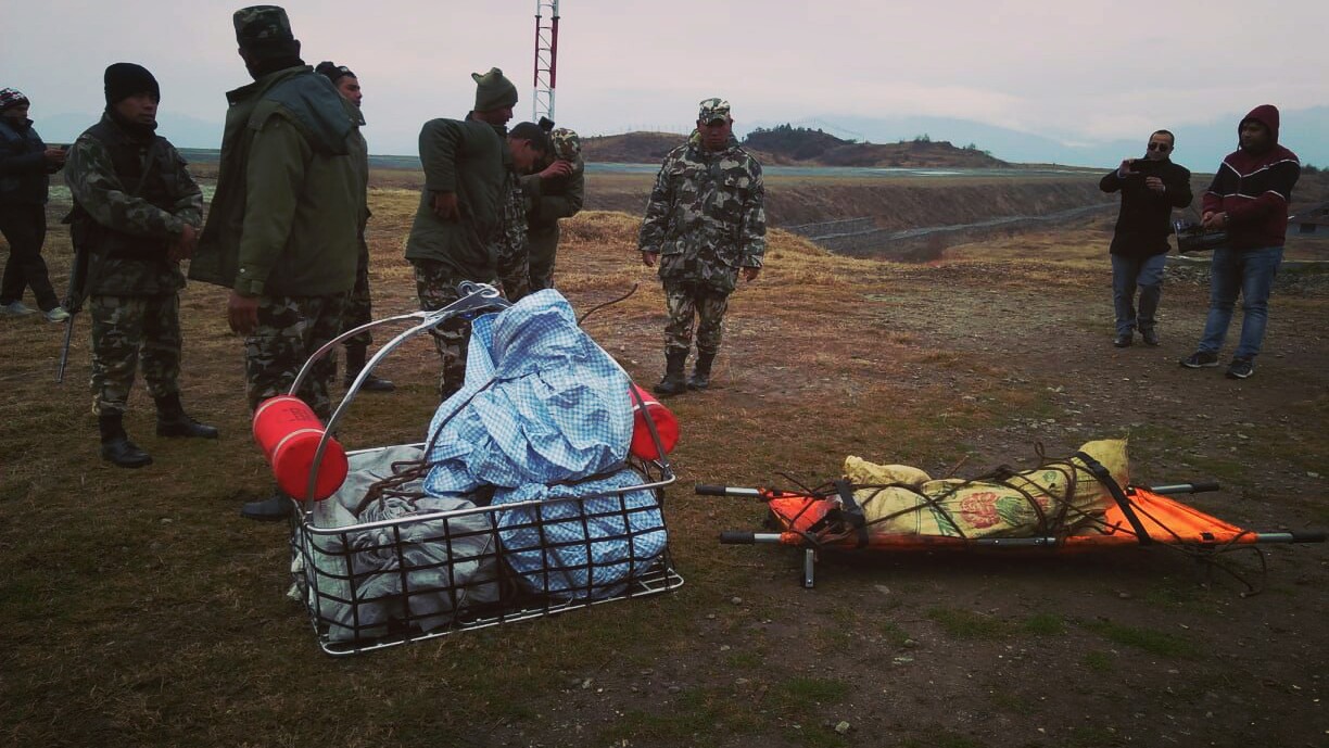 हेलिकप्टर दुर्घटना प्रकरण : शव परीक्षणका लागि काठमाडौँ पठाइने