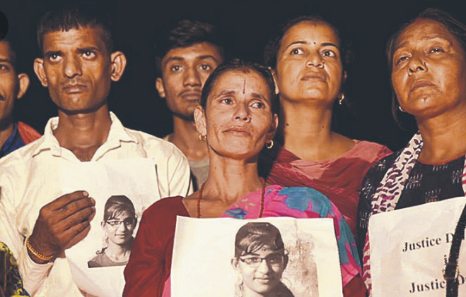 निर्मला पन्तको बाबुआमाले १०५ दिनपछि धर्ना तोड्दै