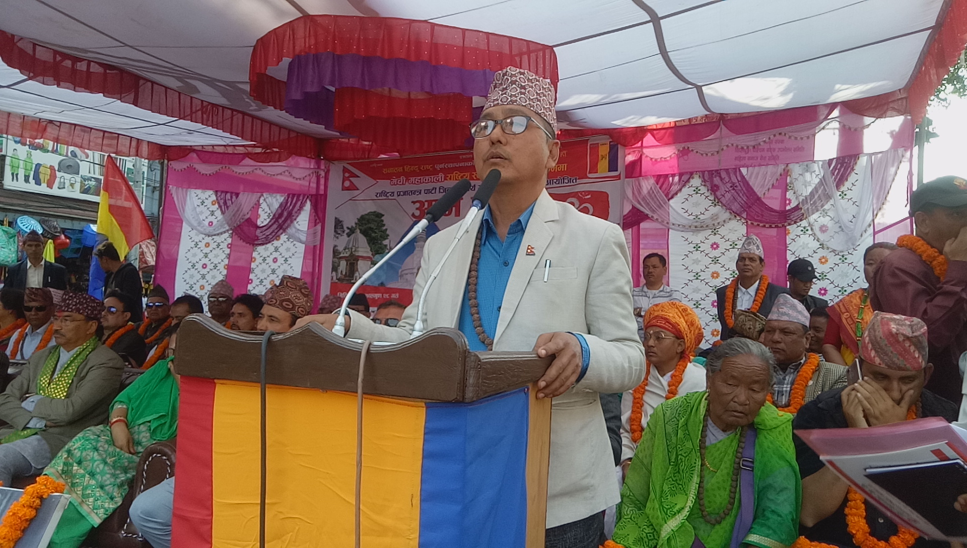 १२ वर्षिय राजनीतिले राष्ट्र विखण्डनको आवाज सतहमा ल्याएको छ: कमल थापा