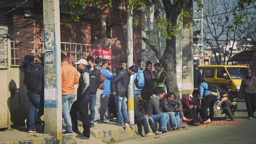 कोरियाका लागि पहिलो दिनमै ५५ हजार आवेदन दर्ता