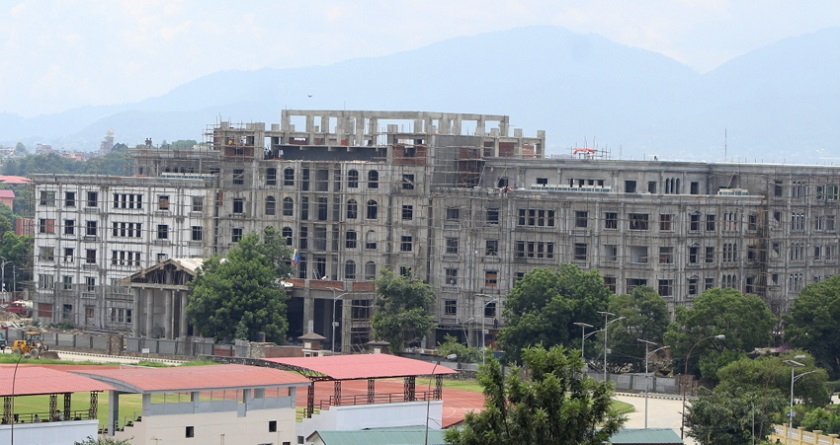 सातवटा भवन जोडेर तयार भयो विशाल सैनिक मुख्यालय