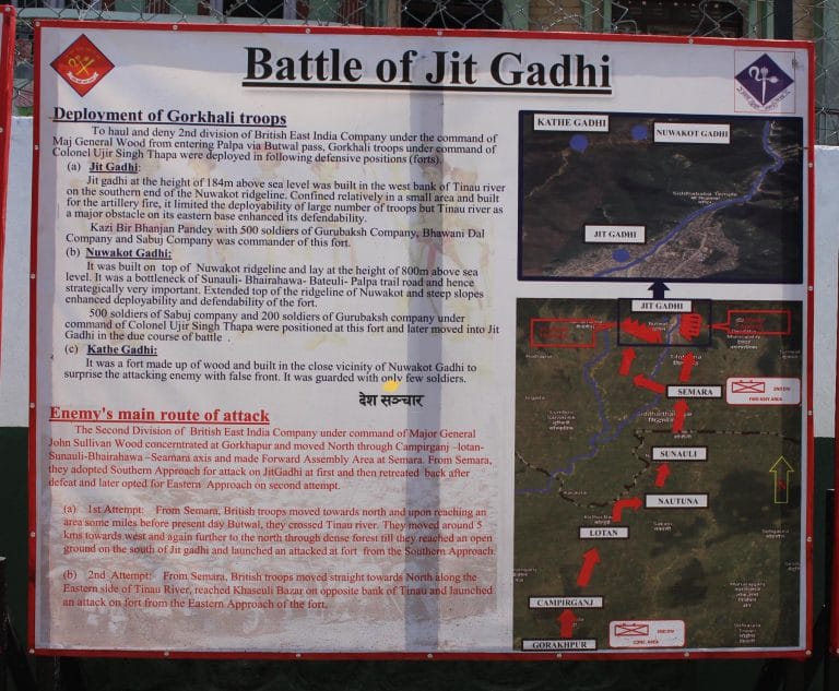 अङ्ग्रेज सेनालाई परास्त गरेको जितगढी किल्लामा आज विजयोत्सव कार्यक्रम