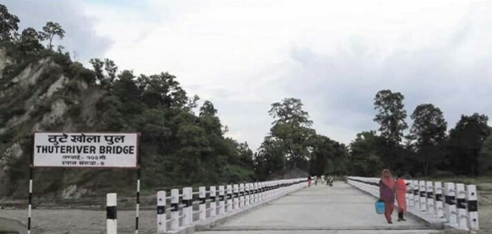 सात करोडमा बनेको पुलमा भारतीयको अवरोधले सञ्चालनमा आएन