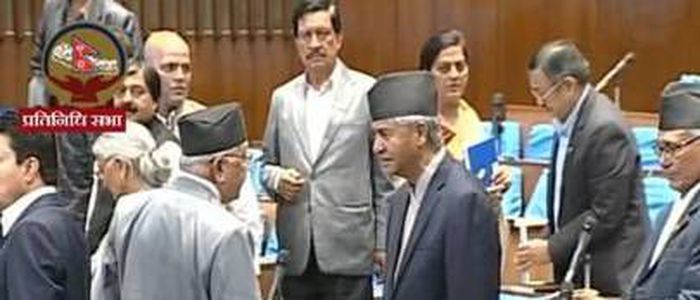 ओलीको बोलीले हंगामा