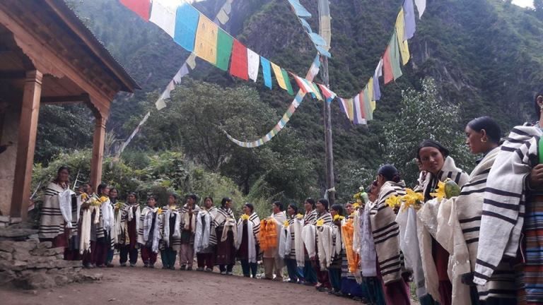 चाङ्ला ख्योम्जुङ गुम्बाको गुरु पेमा रिम्पोछेद्धारा उद्घाटन