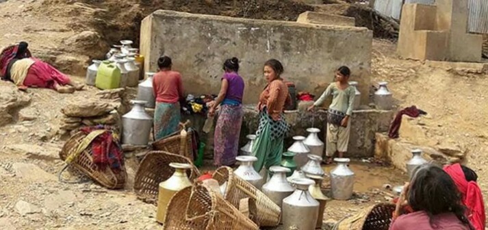 खानेपानी नभएपछि ४५ परिवार बसाइँ सर्न बाध्य