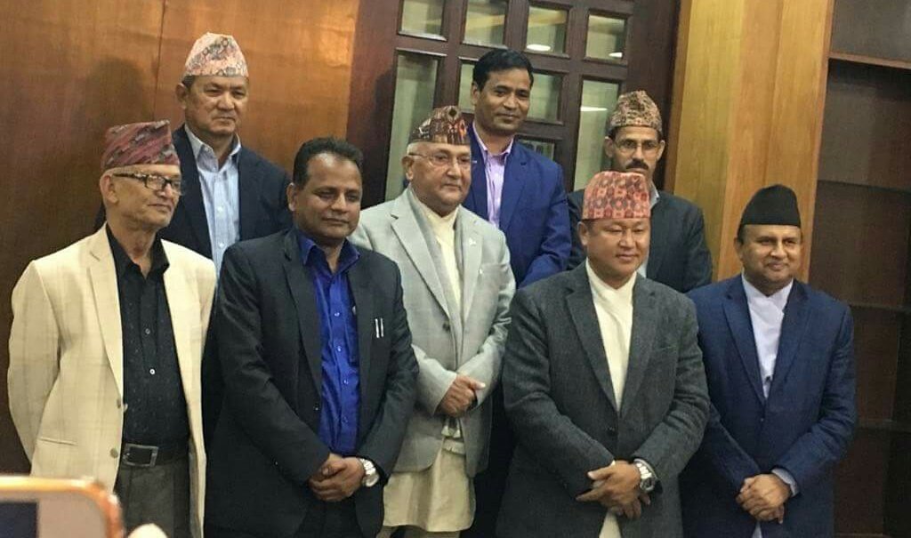 प्रदेश प्रमुख र मुख्यमन्त्रीलाई काठमाडौंमा कोलोनी