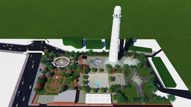 यसरी बन्दैछ धरहरा