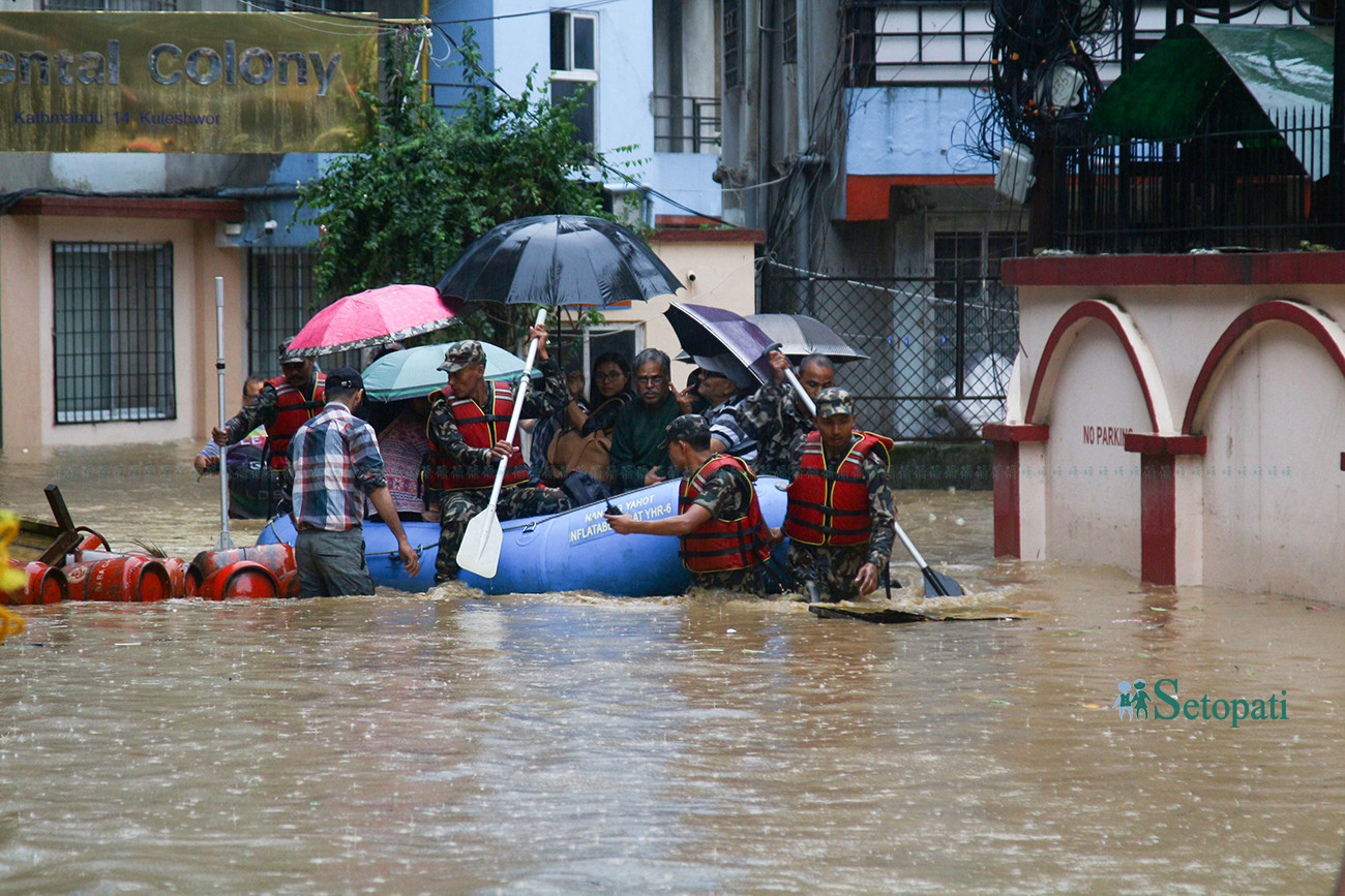 आइतबारसम्म भारी वर्षा