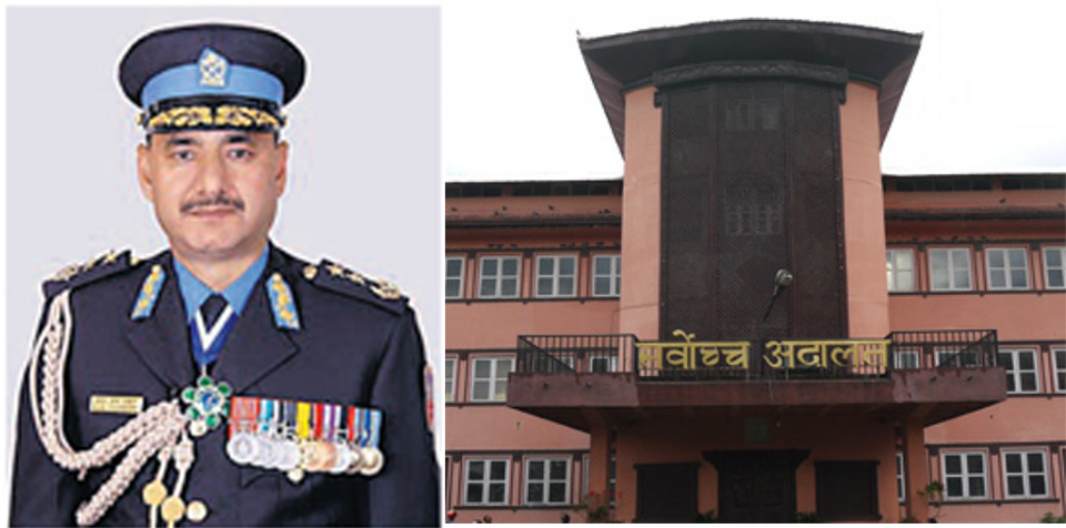 नेपाल प्रहरीका पूर्व प्रमुख रमेश चन्द ठकुरीद्वारा अदालतमा आत्मसमर्पण