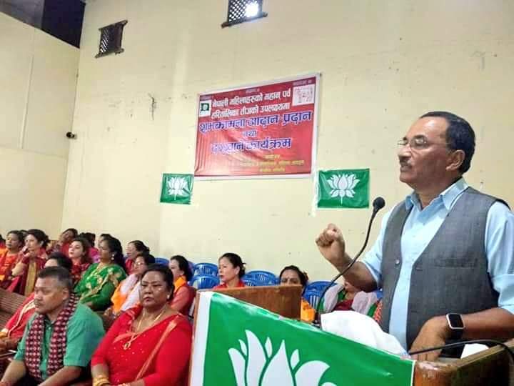 सनातन धर्मको रक्षाका लागि आन्दोलनको तयारी गर्न महिलाहरुलाइ अपिल