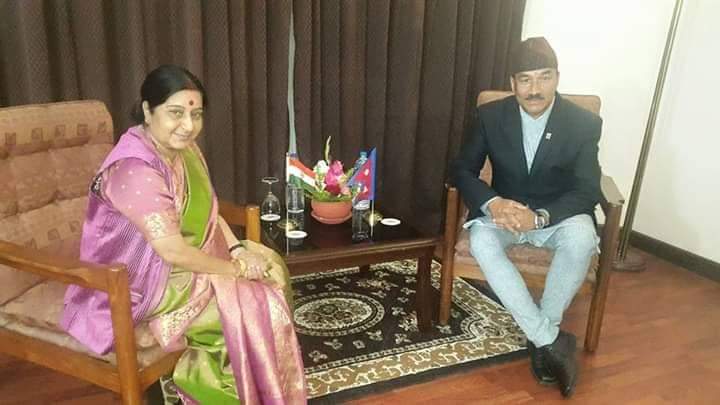 कमल थापाद्वारा सुष्मा स्वराजको निधनप्रति दुःख व्यक्त,असल मित्रको रुपमा स्मरण