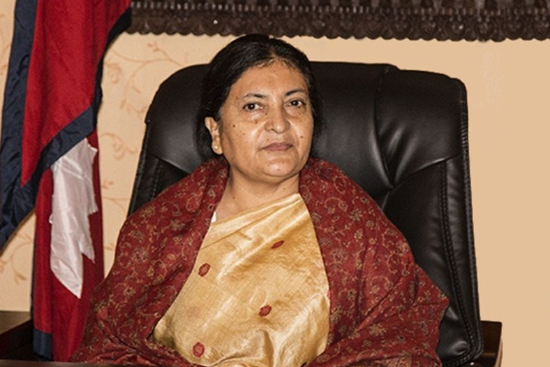 चाडपर्वको सम्वर्द्धनबाट राष्ट्रियताप्रति अटल सम्मान जागृत हुन्छ : राष्ट्रपति