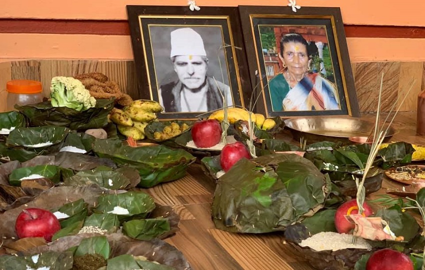 क्रिश्चिय धर्मालम्बीका रुपमा चिनिएका परिवार दलका अध्यक्ष एकनाथ ढकालले गरे श्राद्ध