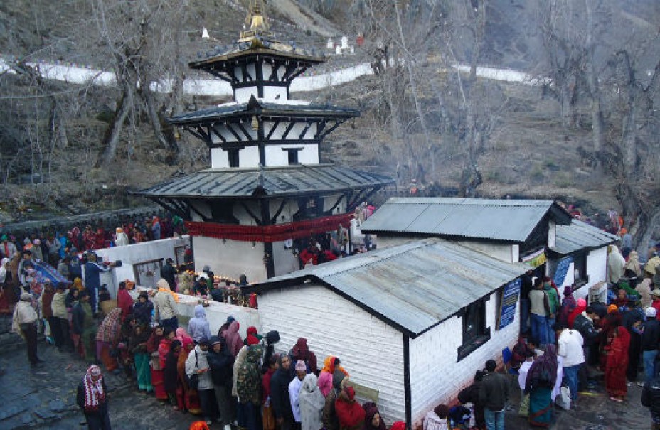 अस्तव्यस्त मुक्तिनाथ मन्दिर क्षेत्र