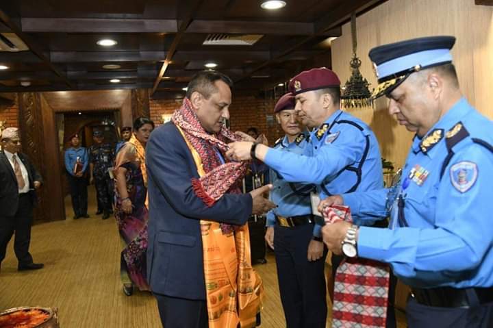 प्रहरी महानिरीक्षक खनाल चिली प्रस्थान