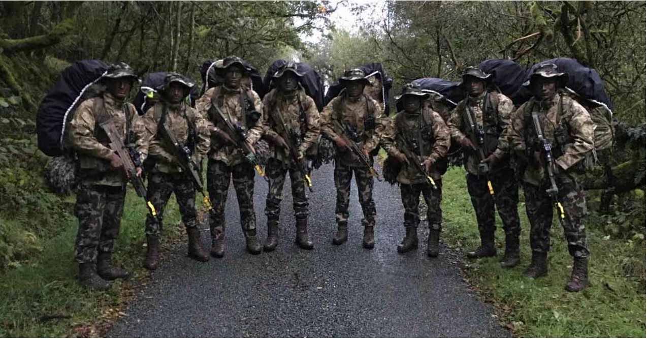 ३५ राष्ट्र सम्मिलित कठीन अभ्यासमा नेपाली सेनालाई स्वर्ण